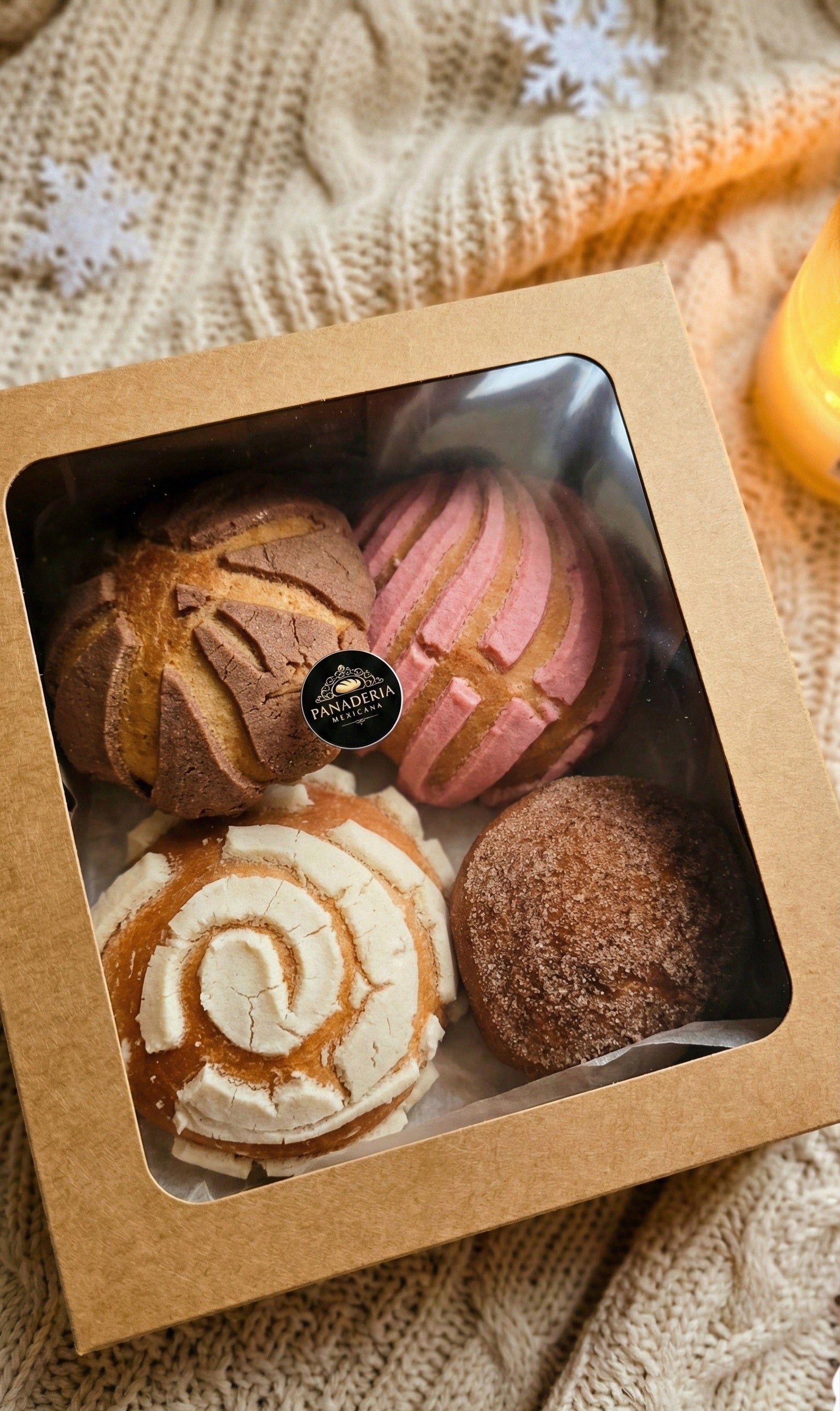 Artisanal Concha Box – 6 pc