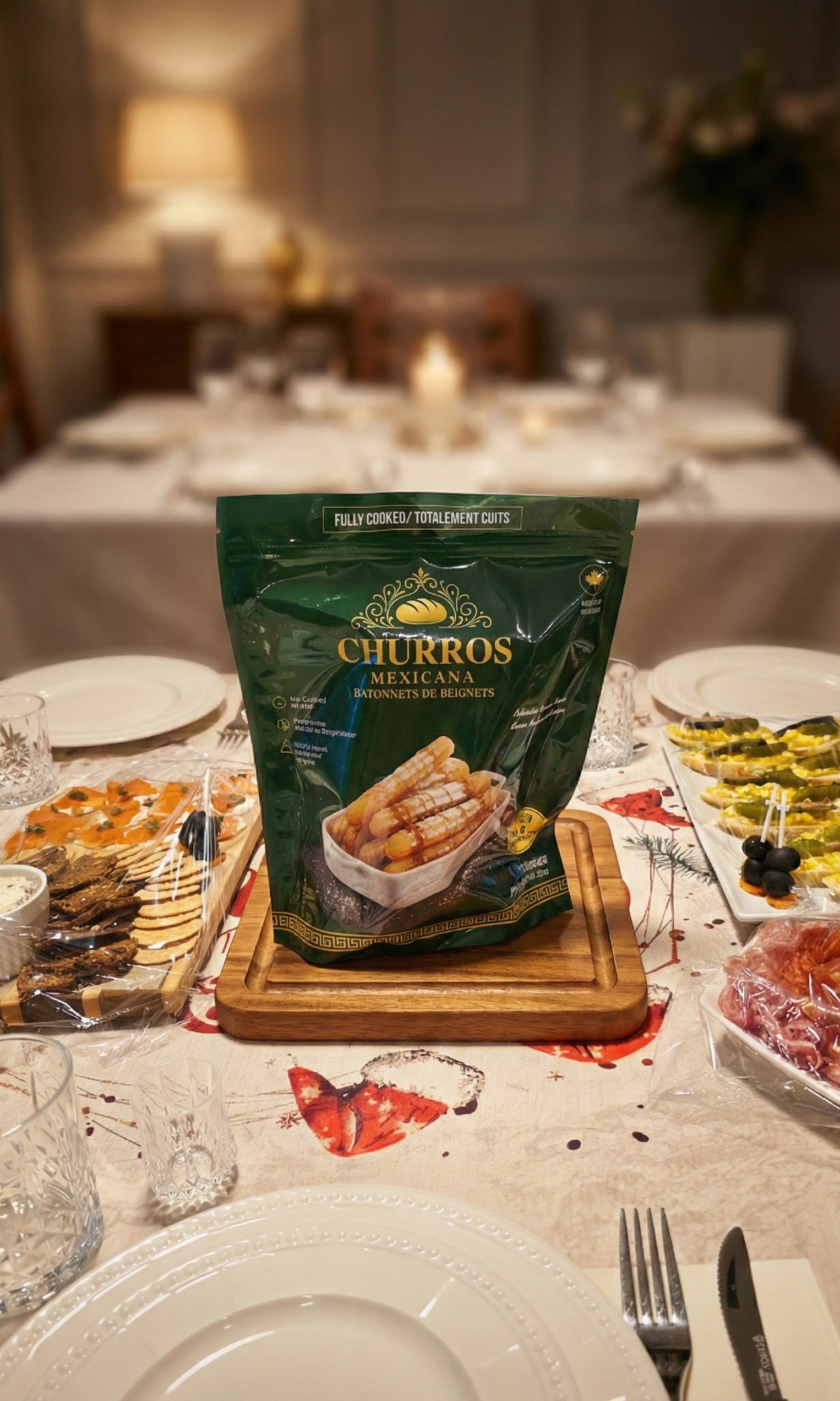 Authentic Mexican Churros (Frozen - Pack of 8)